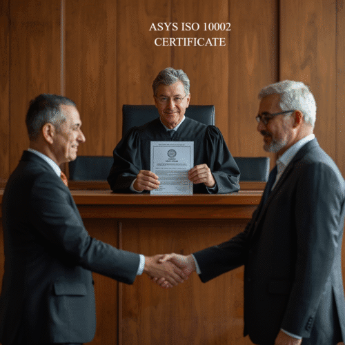 گواهینامه رسیدگی به شکایات-iso 10002